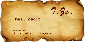 Theil Zsolt névjegykártya